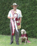 Click to Enlarge - Highest Score in Trial Winner - Open Class 1st Place - Worenslane Ambrose CDX (Murphy)